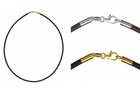 Necklets - NEOPRENE - Sterling Silver or 9ct Yellow Gold Clasp