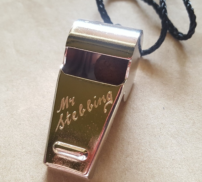 Personalised Whistle for Teachers, Referees, Coach Custom Made Whistle