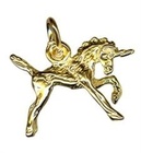 Charm - SMALL UNICORN - Sterling Silver or 9ct Gold