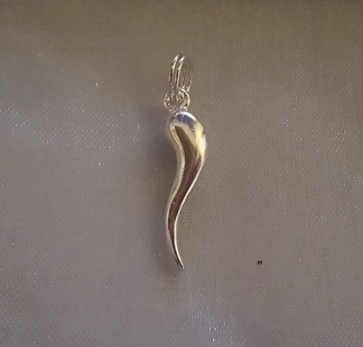 Charm - HORN OF PLENTY - Sterling Silver or 9ct Gold