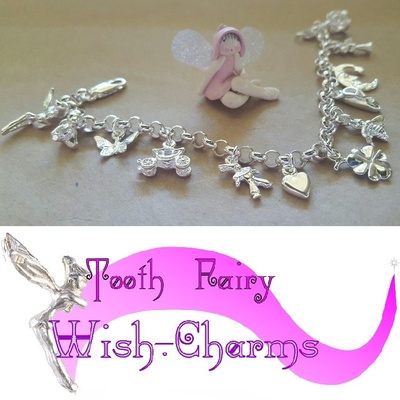 Bracelet - TOOTH-FAIRY WISH CHARMS - Sterling Silver