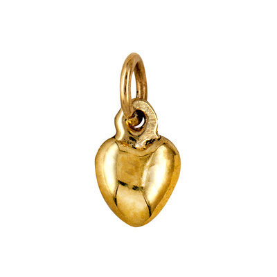 Charm - PLAIN LOVE HEARTS - Sterling Silver or 9ct Gold