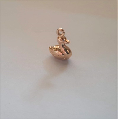Charm - DUCK - Sterling Silver or 9ct Gold