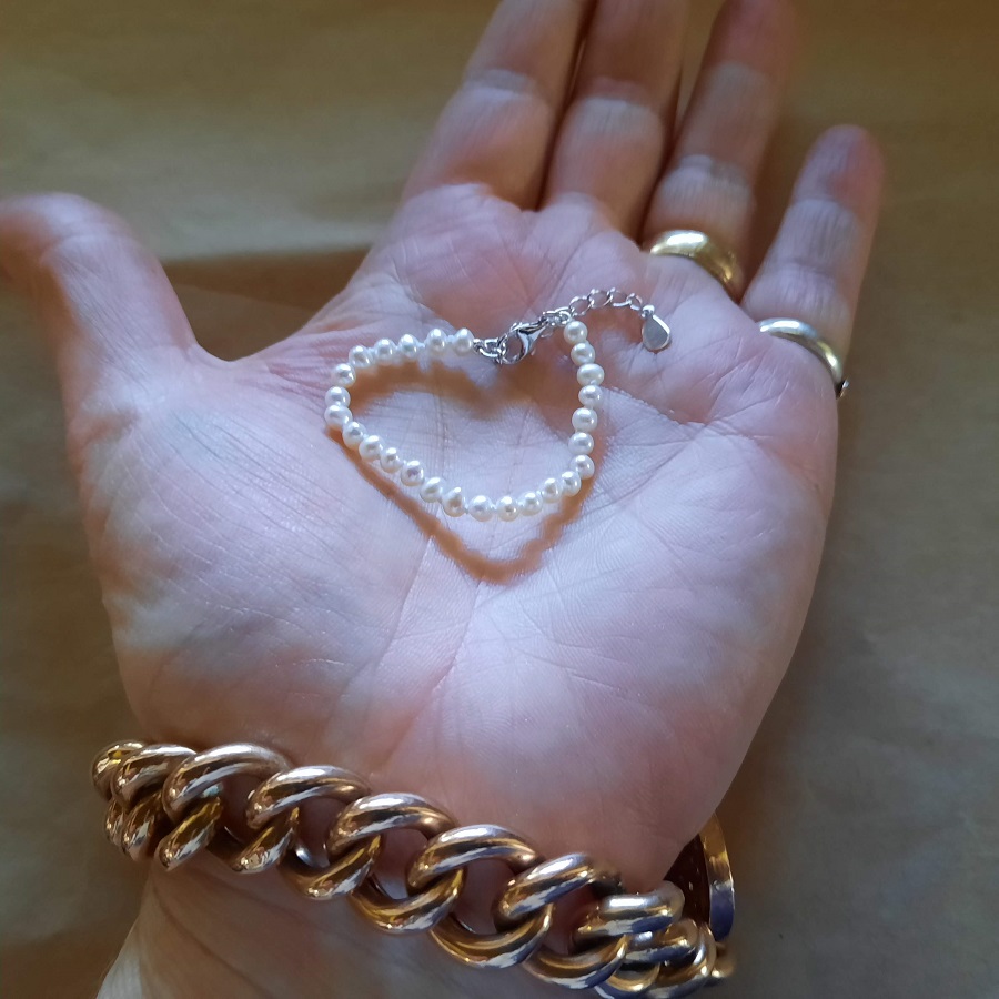 baby pearl bracelet
