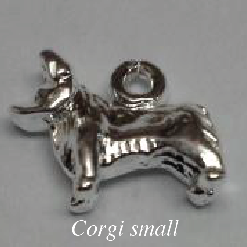 corgi dog charm